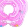 Infant Neck Float Double Air Nozzle PVC Double Air Bag Leakage Proof Infant Swimming Neck Ring for
