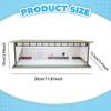 1/64 Die-cast Model Car Display Case, Toy Garage with Light, Collection Accessories,