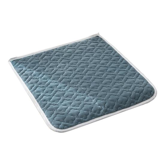 Chair Cushion Soft Comfortable Cozy Elegant Minimalistic Restaurant Accessory Polyester Fiber Seat Plush Dining Chair Cushion for Winter