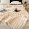 Double Thick Imitation Rabbit Wool Blanket