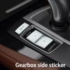 For BMW 5 Series G30 F10 G60 One-Click Start Stop Button Sticker, Handbrake Cover, Multimedia Car Button Sticker