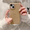 Модный однотонный плюшевый чехол для телефона iPhone 15 14 13 12 11 Pro Max X XS XR XS Max 8 7 Plus, мягкий противоударный чехол из ТПУ
