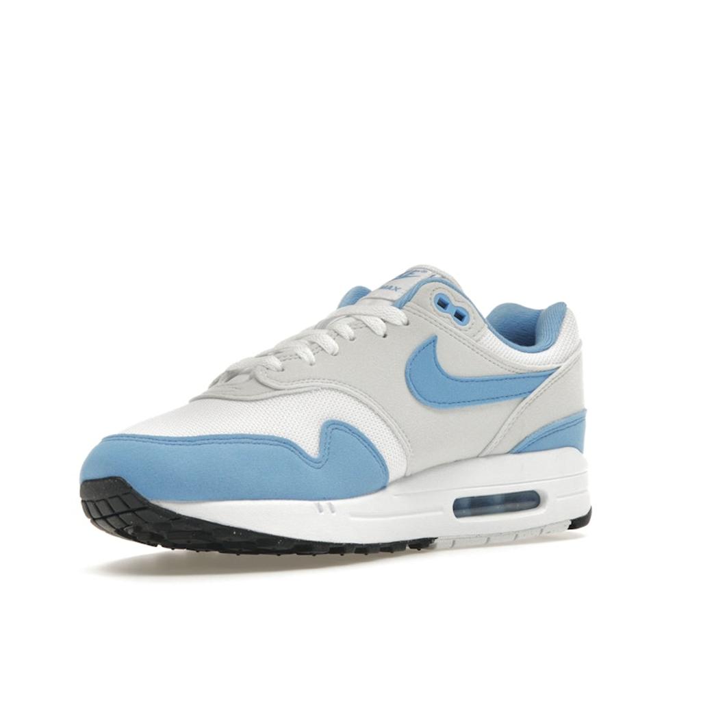 Nike Air Max 1 University Blue Мужские кроссовки White Photon-Dust Black FD9082-103