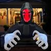 Надувная игрушка Гигантские руки Призрак Хэллоуин Надувная модель Светящаяся надувная модель Модель для украшения атмосферы Хэллоуина