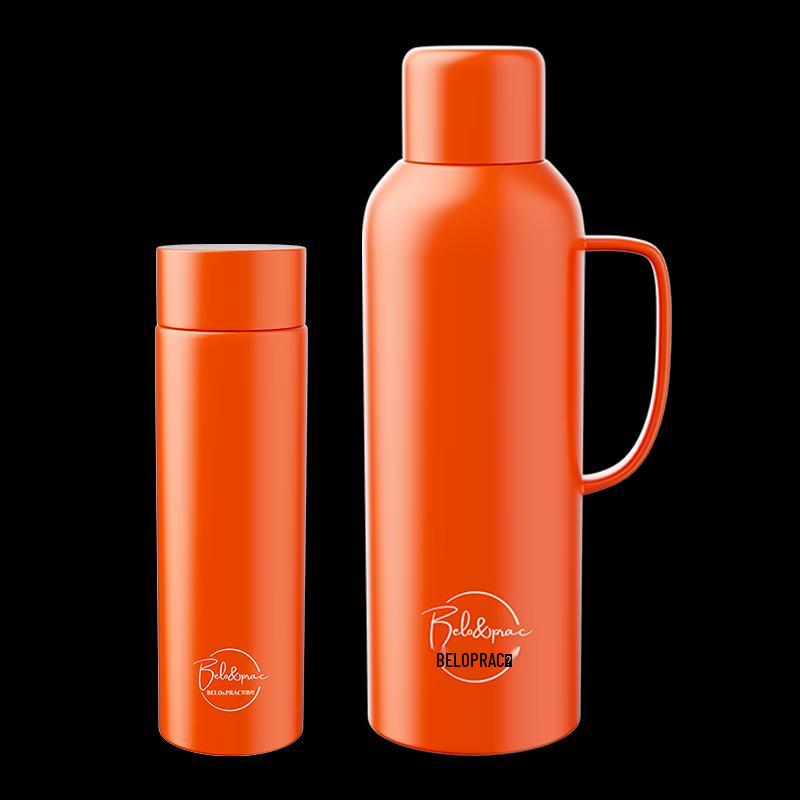 Bellock Colorful Century Stainless Steel Insulated Mug & Tea Pot Set