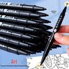 Waterproof Non-Fading Double-Ended Fineliner: Children's Art & Outlining Pen