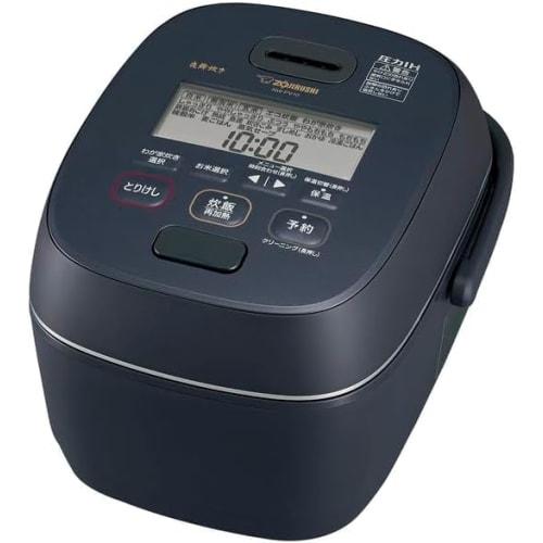 Zojirushi Rice Cooker Pressure IH Rice Cooker 5.5 Cups Flame Cooker NW-PV10-BZ Slate Black