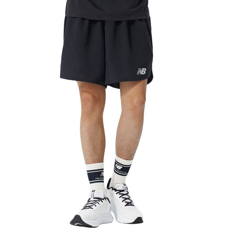 New Balance Спортивные шорты мужские синие AMS21271-NGO