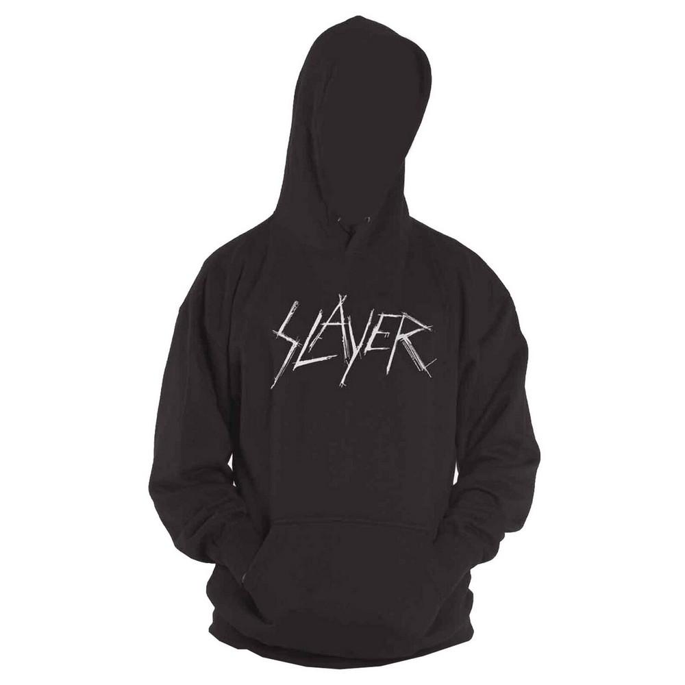 Толстовка с капюшоном Slayer Unisex для взрослых с логотипом Scratch