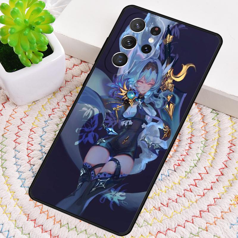 Genshin Impact Eula Игровой силиконовый чехол для телефона для Samsung Galaxy note 10 pro S26 S25 S24 S23 S22 S21 Plus S25Ultra Capa Cover