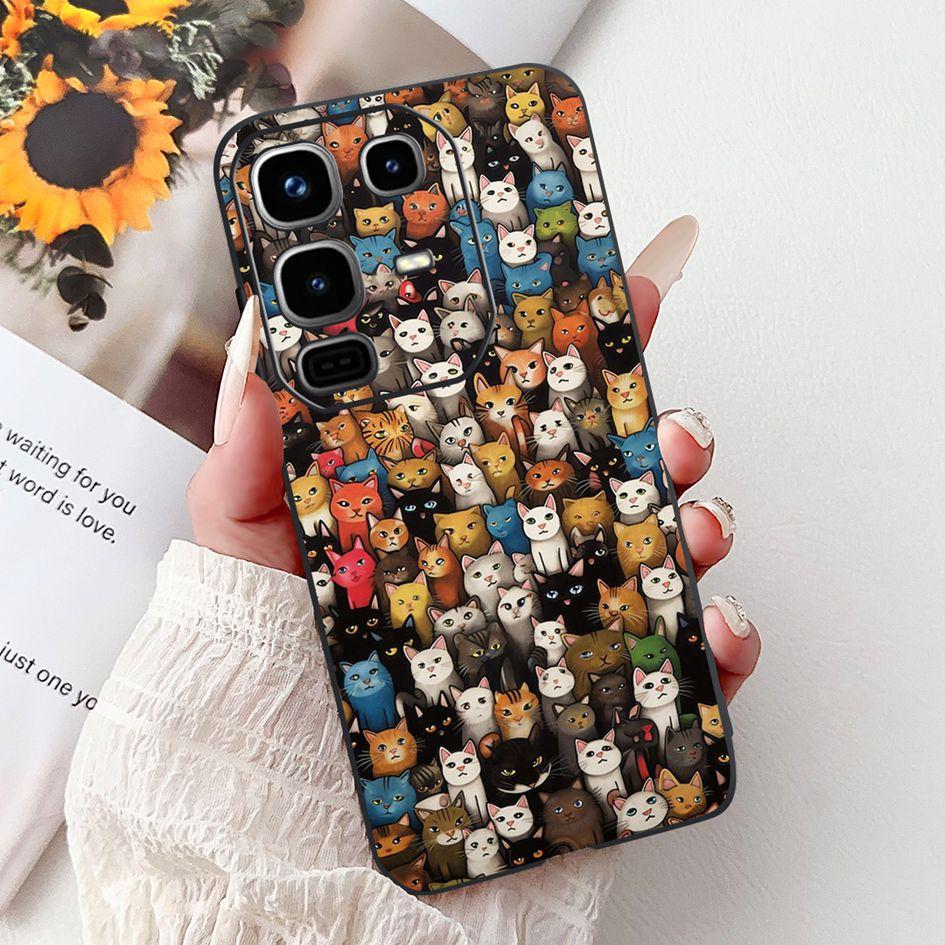 For Infinix Note 50 Pro 4G Case X6855 Coque Cute Panda Astronaut Cat Soft Silicone Cover For Infinix Note 50 Note50 X6858 Bumper