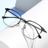 Fashion Eye Protection Portable Computer Goggles Ultra Light Frame Oversized Eyeglasses Anti-Blue Light Glasses
