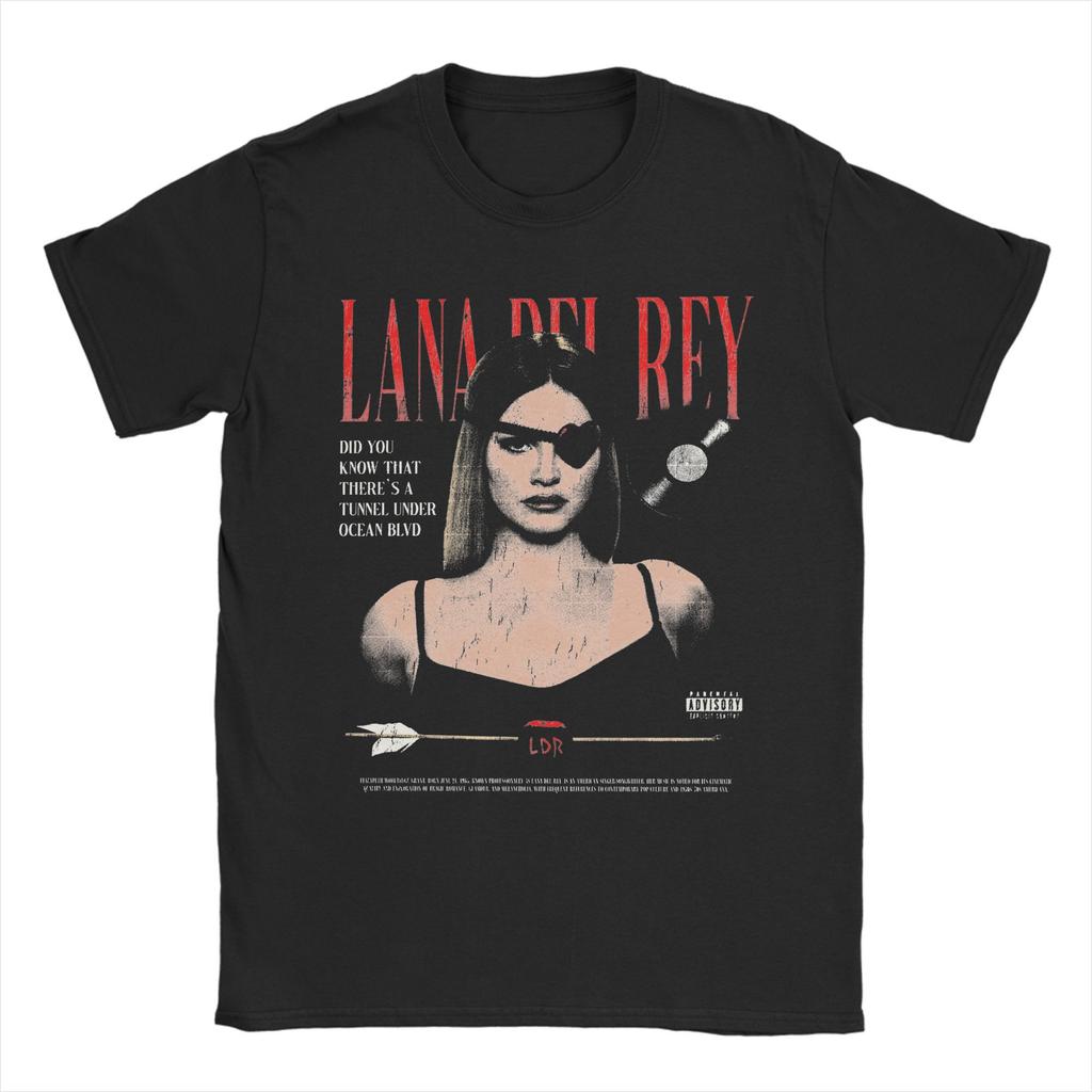 Summer Cotton Ladies Vintage Singer Album Print 100 Cotton Tshirt Clothing Lana Del Rey Mens Print Tshirt