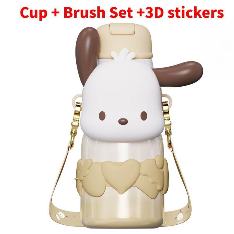 Ultraman Childrens Insulated Water Bottle With Straw Large Capacity For School Use