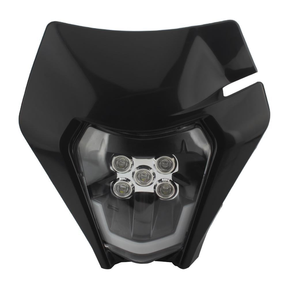 Светодиодная фара для мотоцикла KTM EXC SX XC XCW 125 150 250 300 350 450 530 Фара Аксессуары для мотокросса Фара Supermoto
