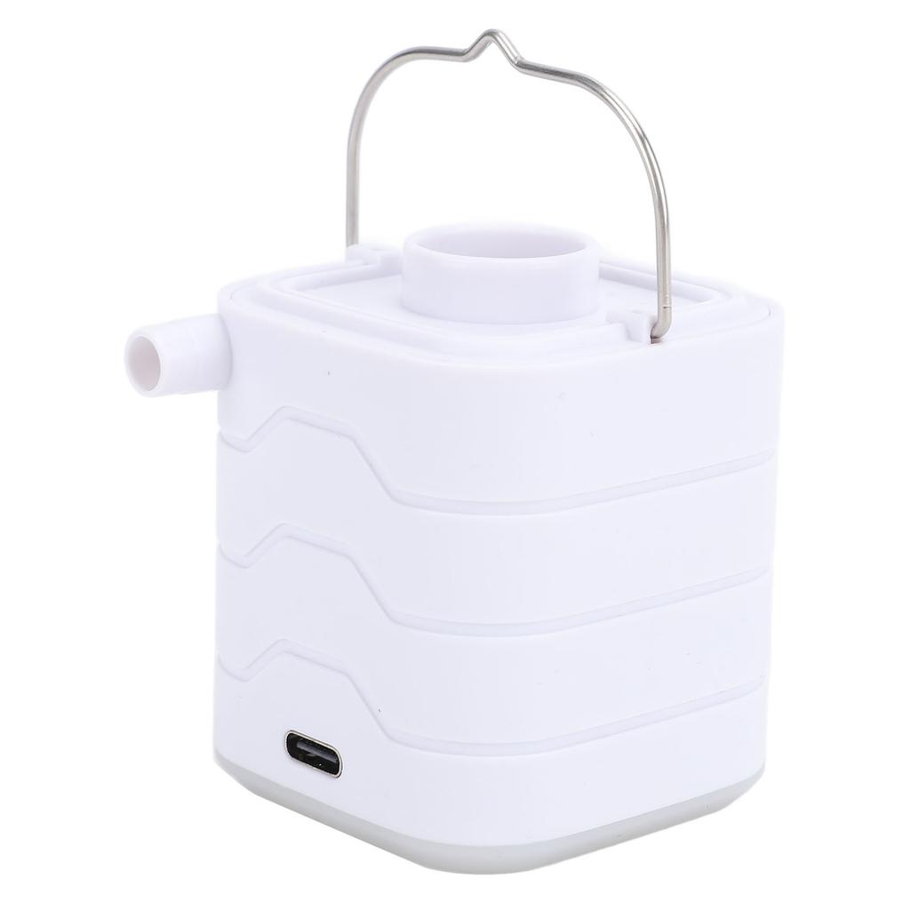 Мини Портативный Воздушный Насос для Надувных Игрушек, Надувных Матрасов для Бассейна, Путешествий, Кемпинга, Перезаряжаемый Насос для Надувания Воздушных Матрасов со Светом