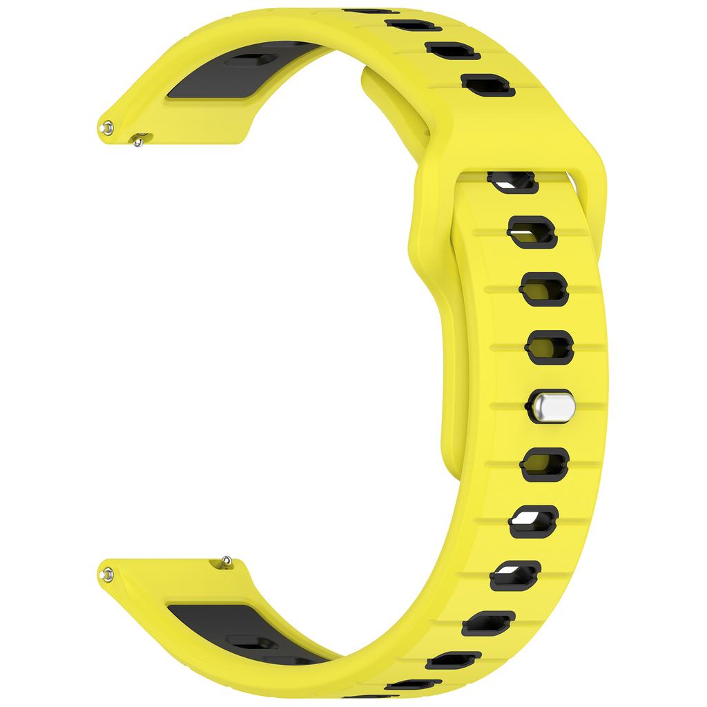 Для Garmin Venu 3 Силиконовый ремешок для часов 22 мм Горизонтальная полоска Обратная застежка Наручный ремешок