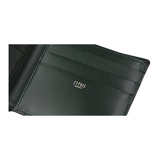 Б/У Новый [Chirps] Chirps Кожа теленка Bifold Кошелек для карт и купюр Сделано в Японии Подарок на День отца Подарок на день рождения Парню Зеленый 4412(06)