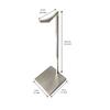 ArtsOnDesk Headphone Stand Steel Satin ST217