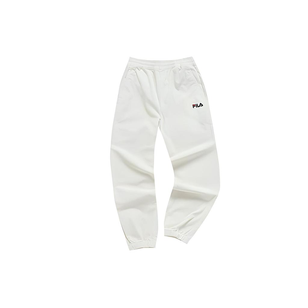 New FILA Knitted Sweatpants Women's White F51W149803F-IV