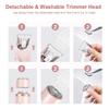 2 In 1 Dual Head Women's Electric Shaver Women's Electric Hair Clipper Women's Electric Trimmer Suitable for Body Face Bikini Hair Removal