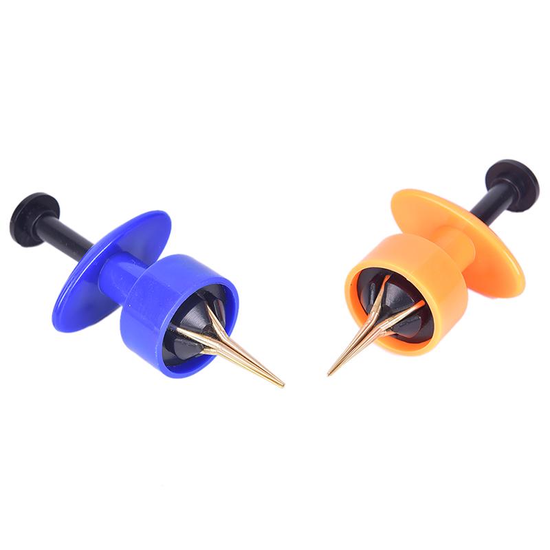 1Pc Bloodworm Clip Bait Lure Earthworm Clip Fishing Tool Worm Hook Clamp