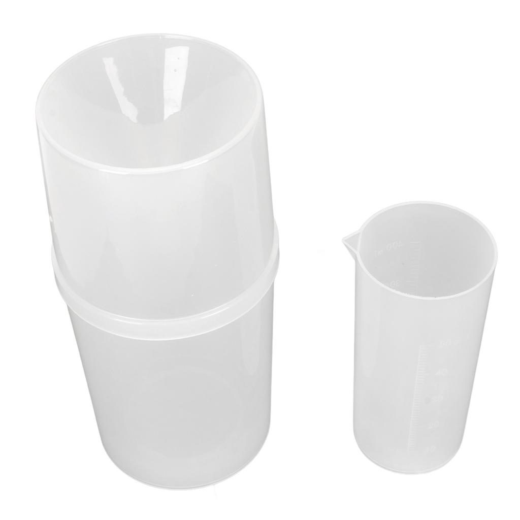 Rain Gauge Cylinder Professional Accurate Scale Measurement Transparent Plastic Rain Gauge for