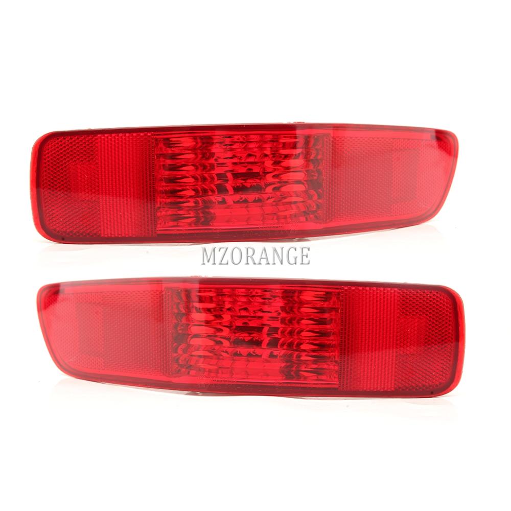 Задний бамперный фонарь для Mitsubishi Outlander EX 2007 2008 2009 2010 2011 2012 Отражатель Сигнальный фонарь торможения Предупреждающий фонарь Автомобильные аксессуары