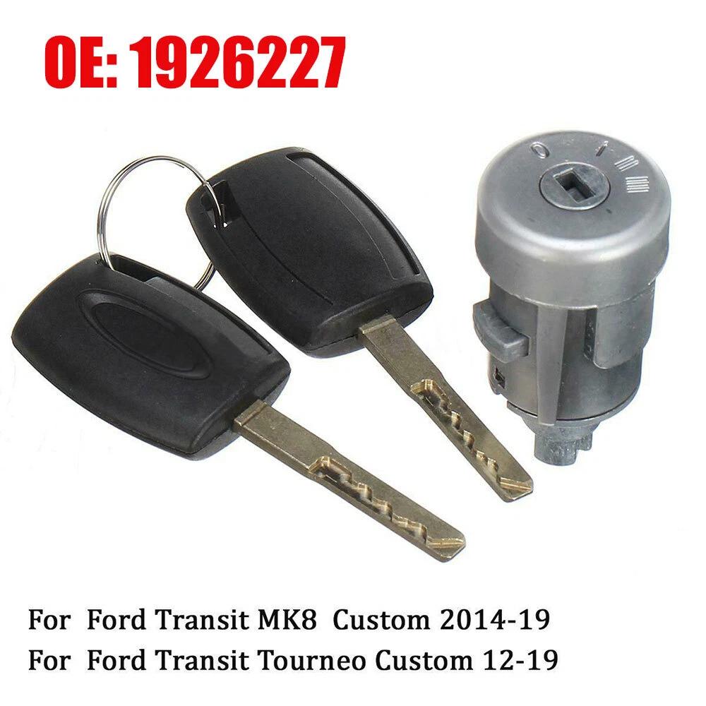 Car Ignition Barrel Switch With 2 Keys For Ford Transit MK8 2014-2019 Custom Tourneo Custom 2012-2019 Car Accessories Thread Lock3