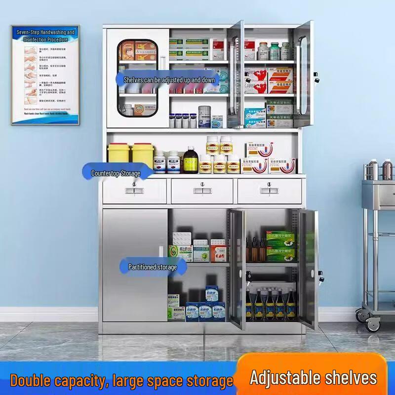 Stainless Steel Aseptic Medicine Cabinet