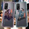 Прозрачный чехол Genshin Impact Jujutsu Kaisen для Xiaomi Mi Poco X3 NFC M3 Pro F3 F1 11 Lite 12 Redmi Note 10 9S 8 7 9, чехол для телефона