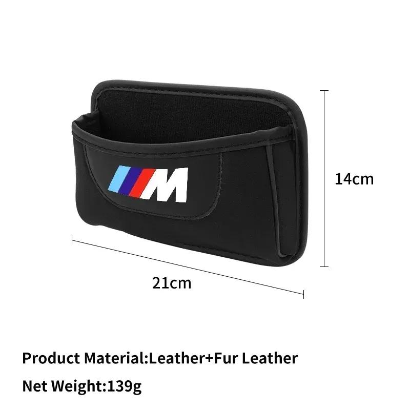 -Car Door Storage Box Pocket Key Phone Holder Seat Back Organizer For BMW 3 5 Series X1 X3 X5 F10 G30 G60 F30 G20 G32 G01 G02 G0
