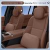 Equation Leopard Titanium 3 Headrest & Lumbar Support Set - Complete Car Interior Accessories