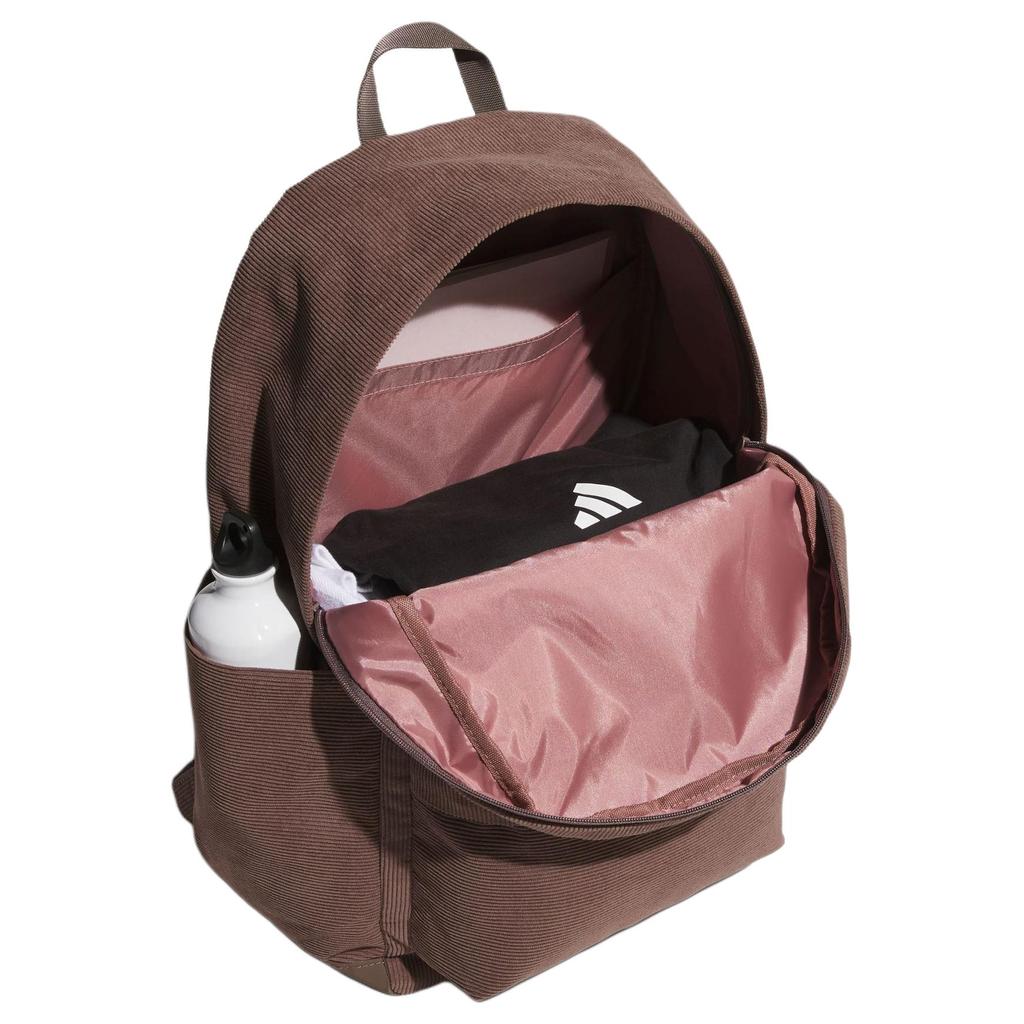 Adidas Corduroy Backpack Unisex Stratum Dark Earthy Brown KE6549