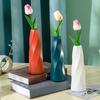 Ваза для цветов, стильная элегантная ваза, орнамент, небьющийся легкий держатель для растений, украшение для домашнего стола