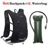 3L Water Bag with Cycling Backpack Set Outdoor Sports Hydration Knapsack Running Hiking Bicycle Inner Bladder Portable Rucksack