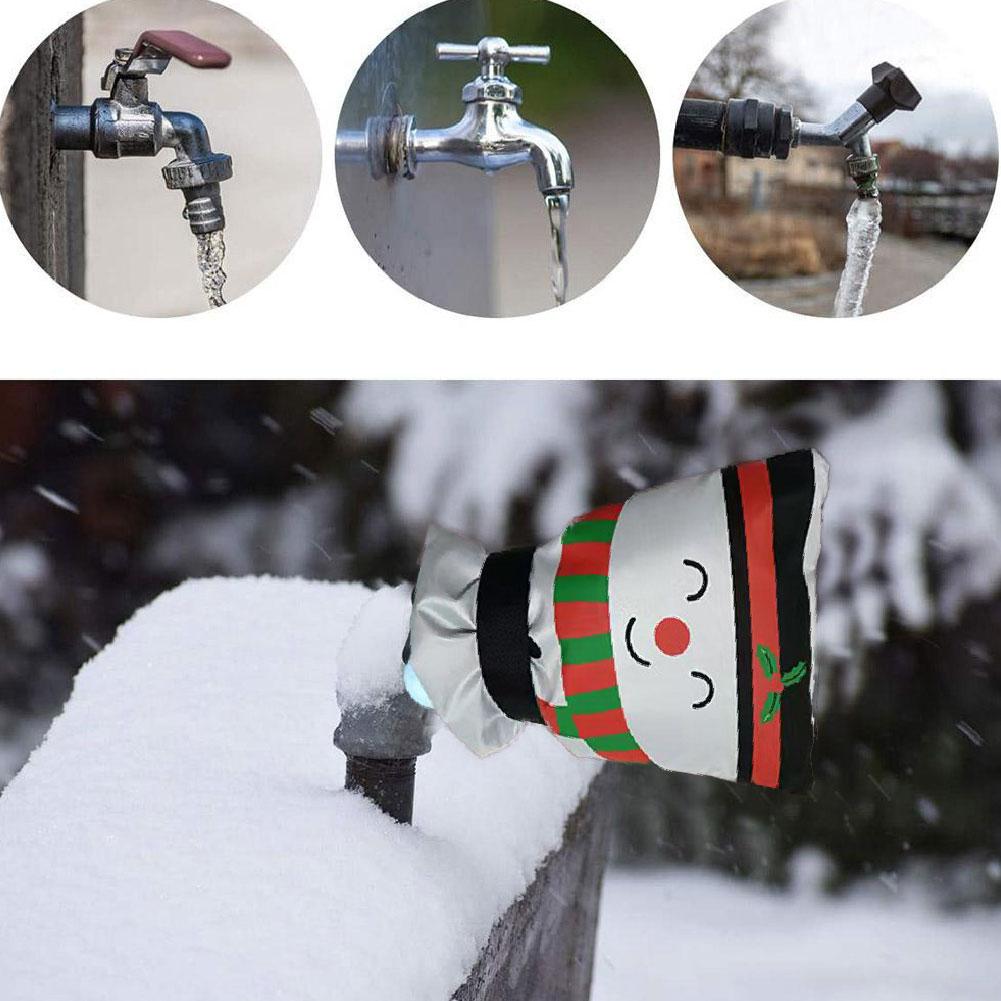 Новый зимний водонепроницаемый уличный кран крышка кран антизамерзающий носок труба многоразовый защитный P G8Y1