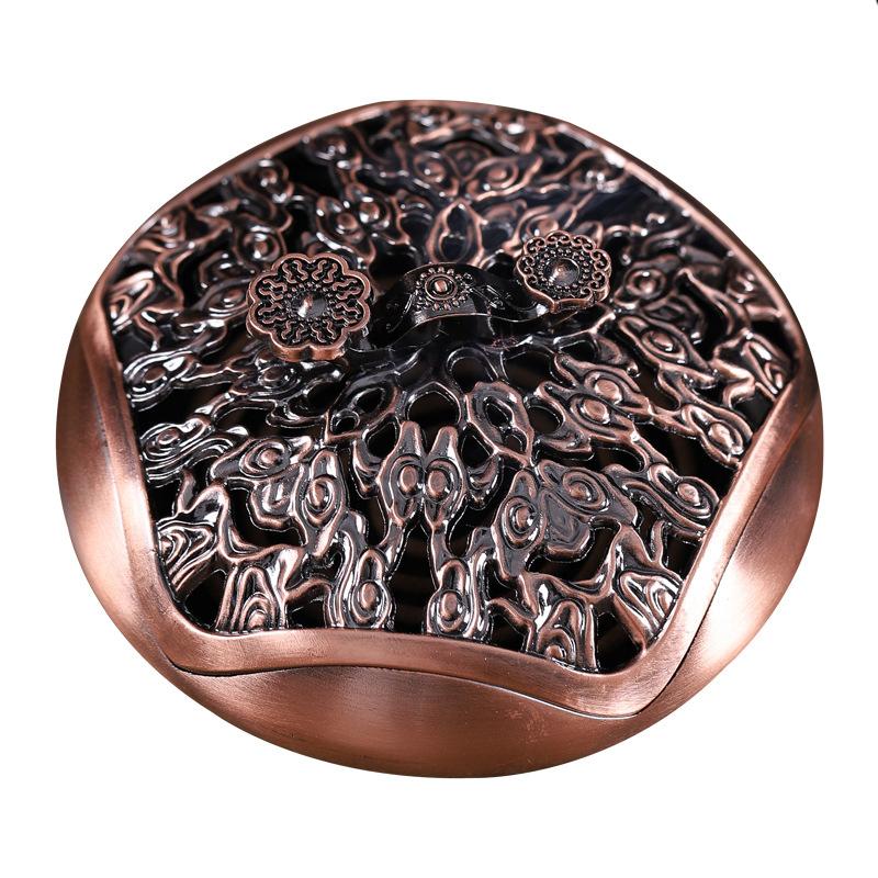 Chinese Auspicious Ruyi Incense Burner Versatile Sandalwood Holder Office Tea Ceremony Incense Art Ornament 7