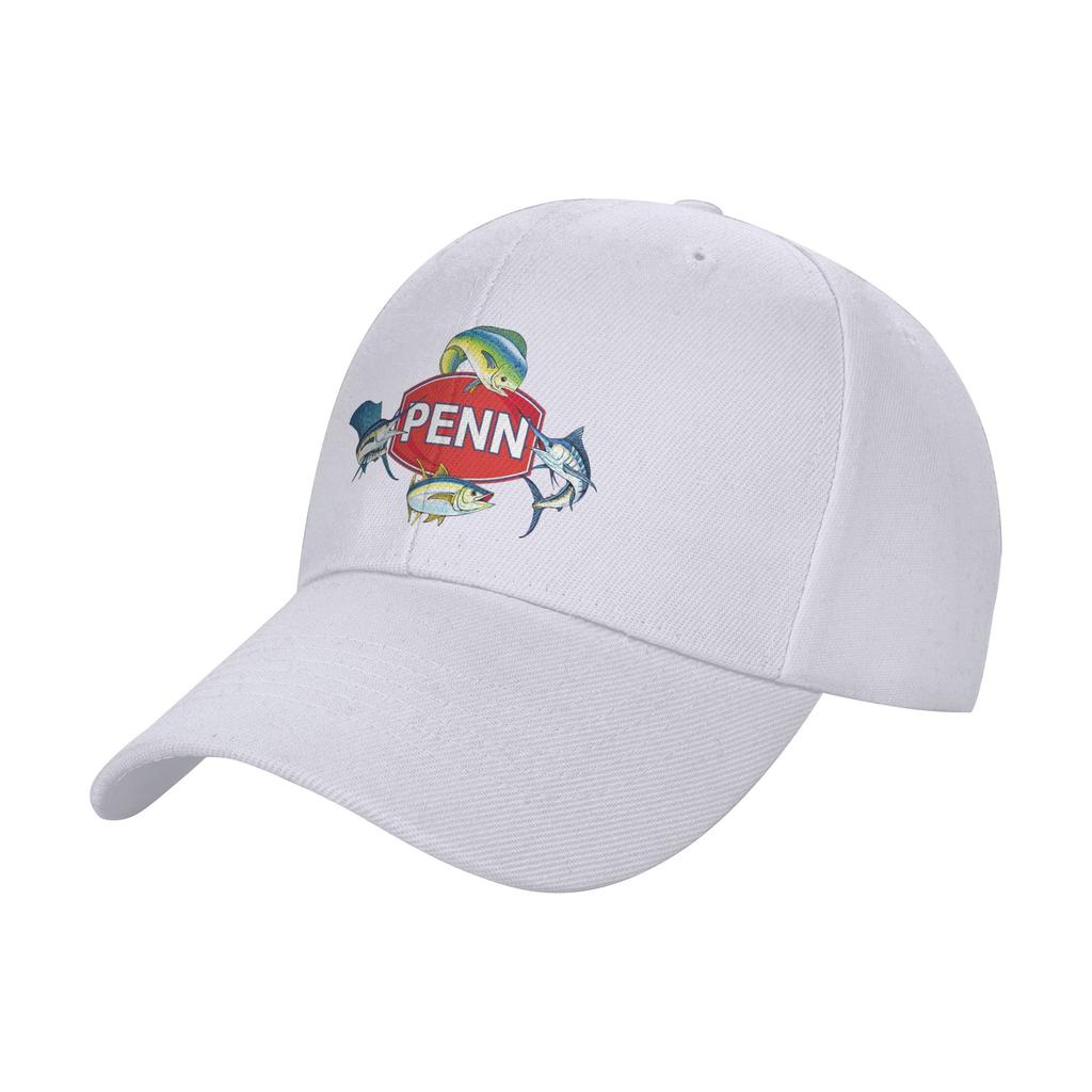 Penn Fishing Saltwater Curved Brim Baseball Cap Soft And SkinFriendly Summer Women Cap