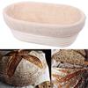 11Pcs/Set Sourdough Bread Baking Tool Kit Oval Rattan Proofing Basket Cloth Liner Danish Whisk Bread Lame Scraper Blade Cover Bread Making Supplies