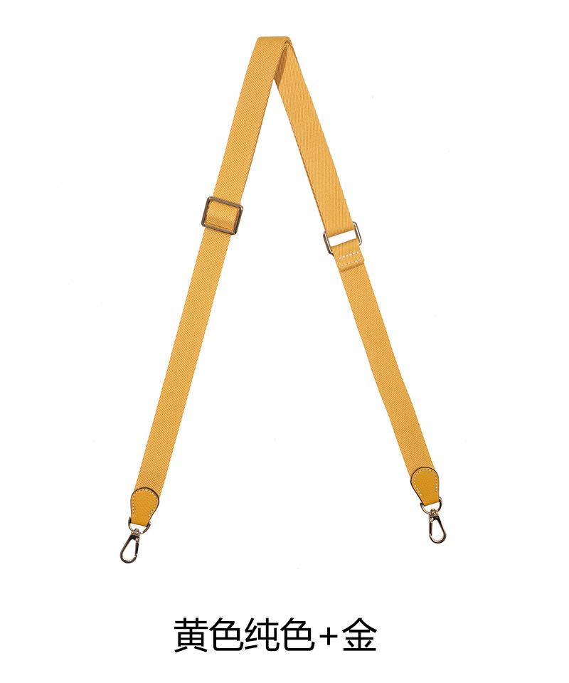 Paired With Longxiang Bag H Evelyn Lunch Box Adjustable Canvas Webbing Shoulder Strap Women's Crossbody Polka Dot DIY