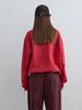 KIJUN Heart Emblem Sweatshirt Red