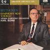LP Record KARL BOHM, WIENER SYMPHONIKER, VIEN - Beethoven: Symphony No.9 In D Minor FG9 FONTANA Japan Classical Used