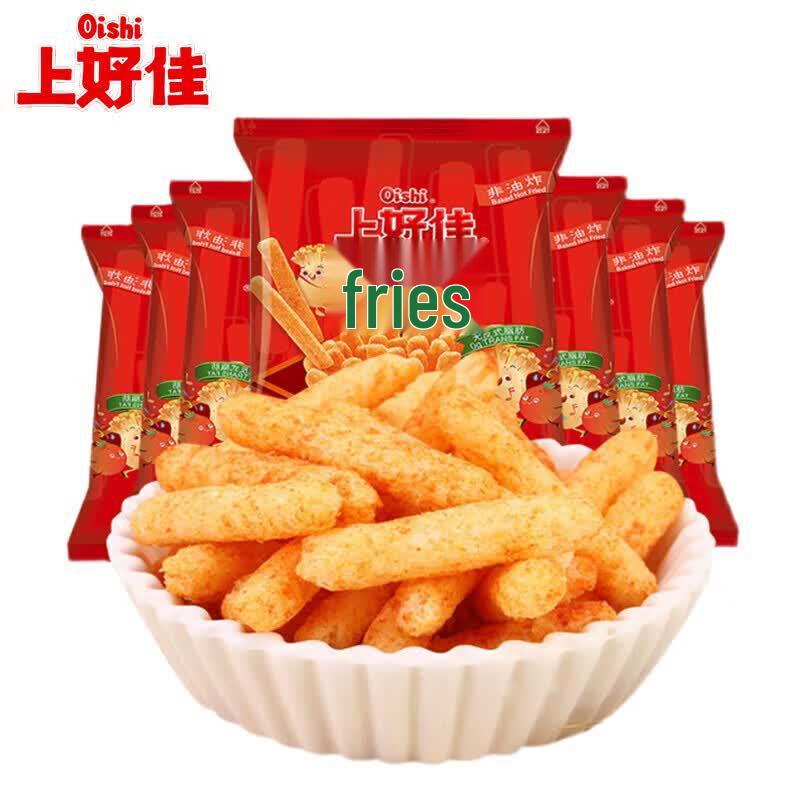Картофельные палочки Oishi со вкусом томата (20-Упаковка)