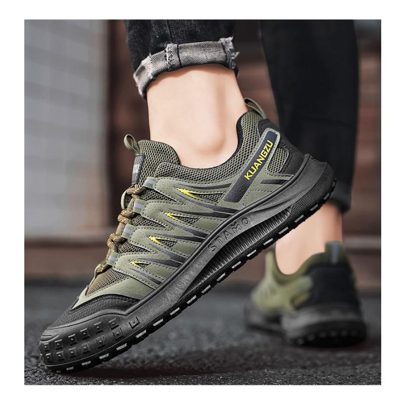 Men's Shoes, Breathable Toe Protection Shoes, Anti Slip and Wear-resistant Sports Shoes, Casual Shoes, Outdoor Shoes