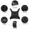 Camping Front Chest Vest Backpack Running Bag Cycling Jogging Hunting Vest Outdoor Rig Sports Gym Travel Training Fanny Pack