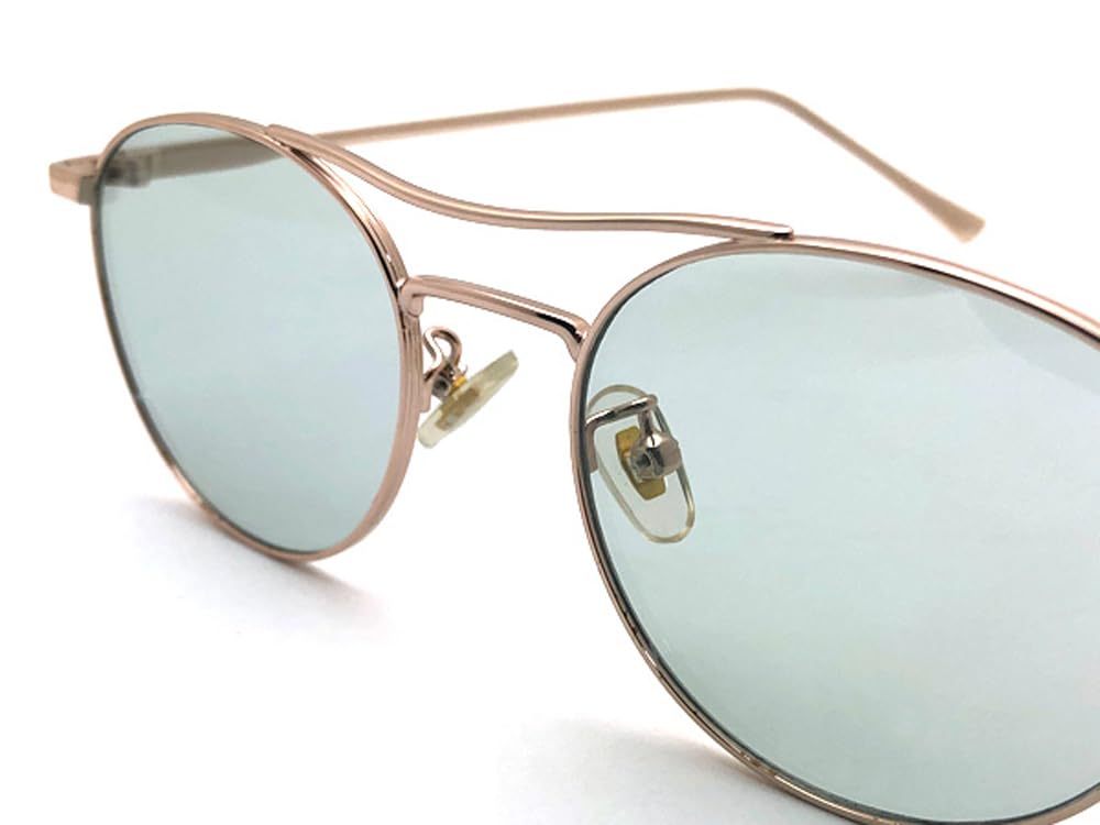 W BRIDGE BOSLLINGTON СОЛНЦЕЗАЩИТНЫЕ ОЧКИ Переносица Bosllington ЗОЛОТОЙ СВЕТЛО-ЗЕЛЕНЫЙ [ЗАВИСИМЫЙ ОТ СКОРОСТИ] (Двойные солнцезащитные очки) ×