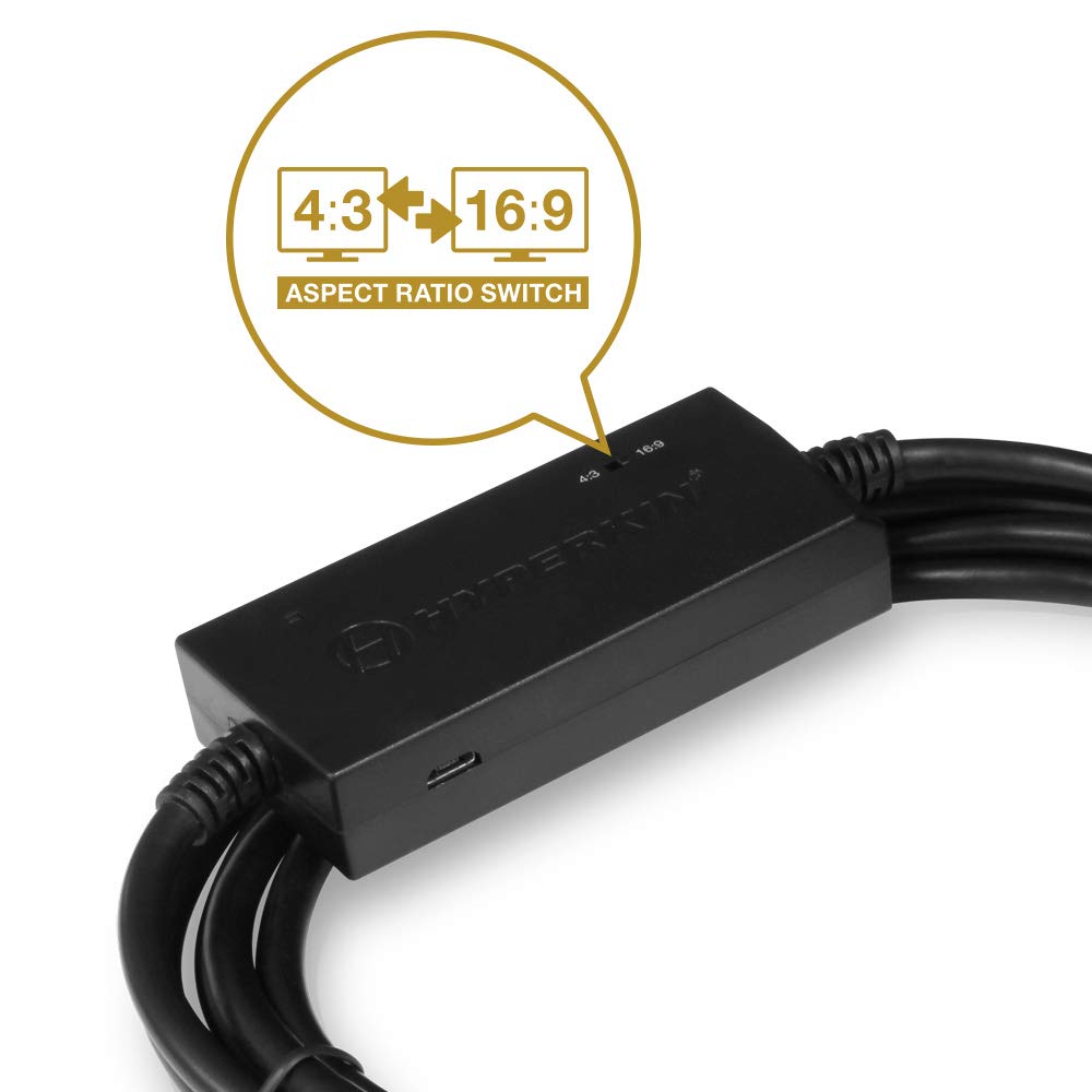 HYPERKIN HDMI Conversion Cable for Saturn Simply Connect the Console To Your TV for an Improved Gaming No Complicated Setup (HDTV Cable) / Experience!