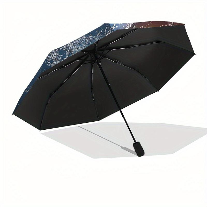 Fire & Water Basketball: The Ultimate Sports Artwork Umbrella Day Gift Y282