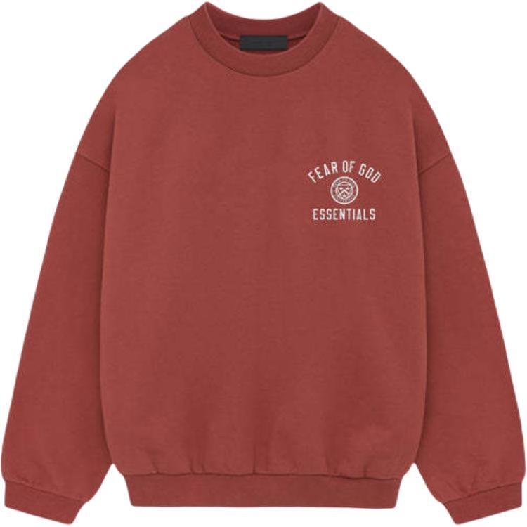 Fear of God Essentials ОСЕНЬ24 ПРАЗДНИЧный Флисовый Свитшот Мужской 192HO246266F